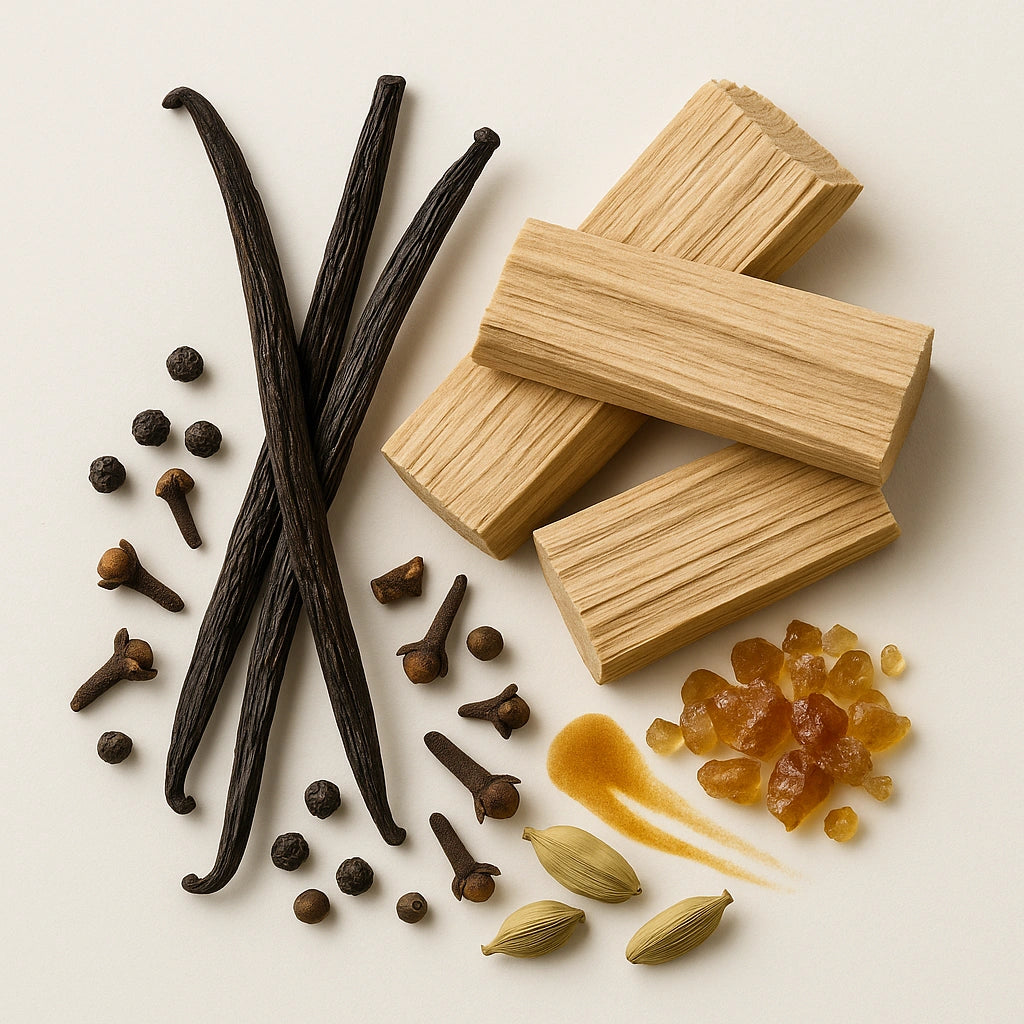 Bougie parfumée CUIR et BOIS