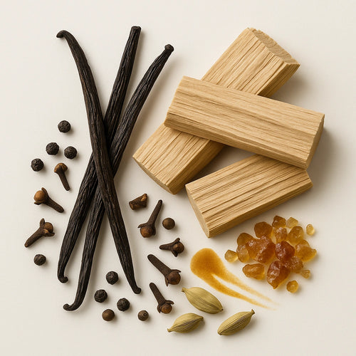 Vela perfumada CUERO y MADERA