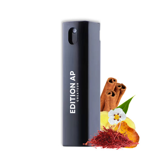 parfumdepoche-parfumvoiture-barlounge-parfumluxe-miel-canelle-safran-ambre-boisé-editionap